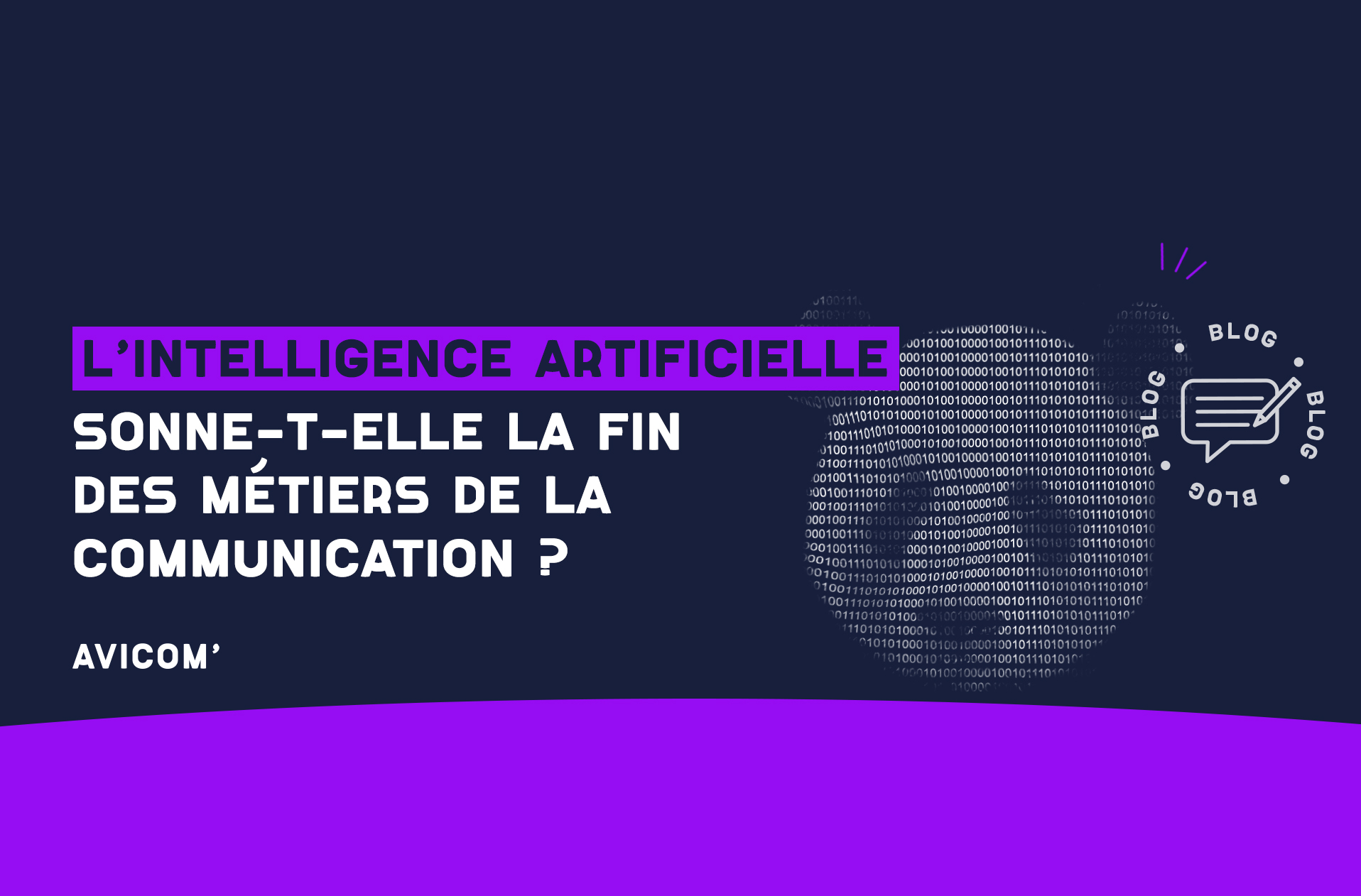 Métiers de la communication et intelligence artificielle, quel avenir ?