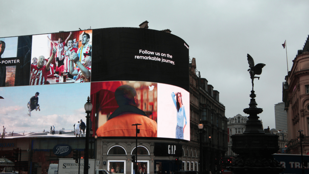 affichage digital - Piccadilly Circus - Londres 