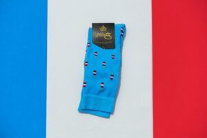 paire de chaussettes sur un drapeau français - French Days - AVICOM'